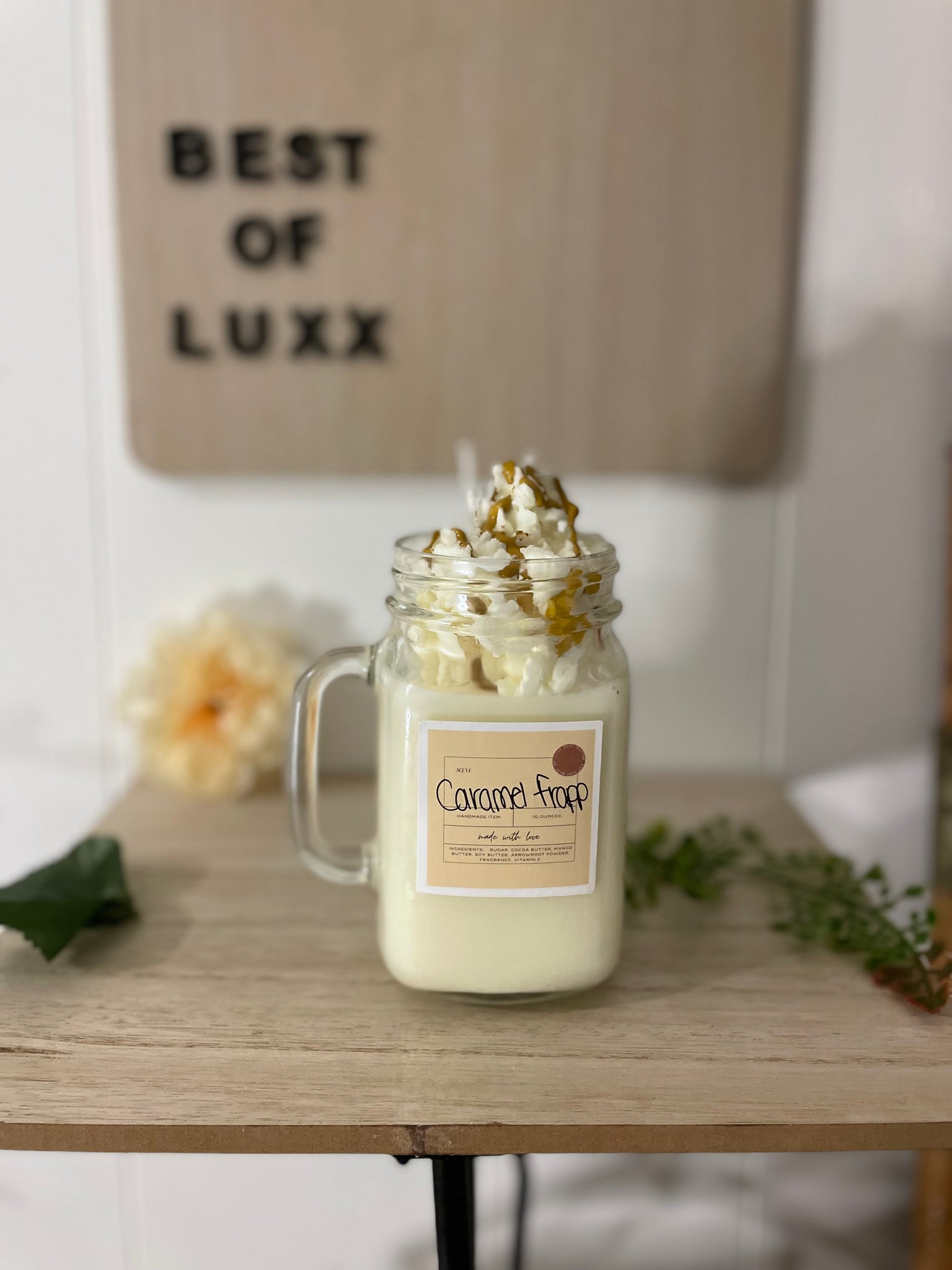 Caramel Frappuccino Candle