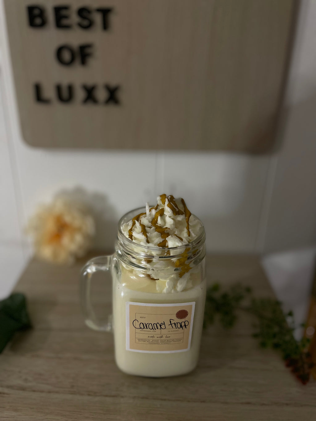 Caramel Frappuccino Candle