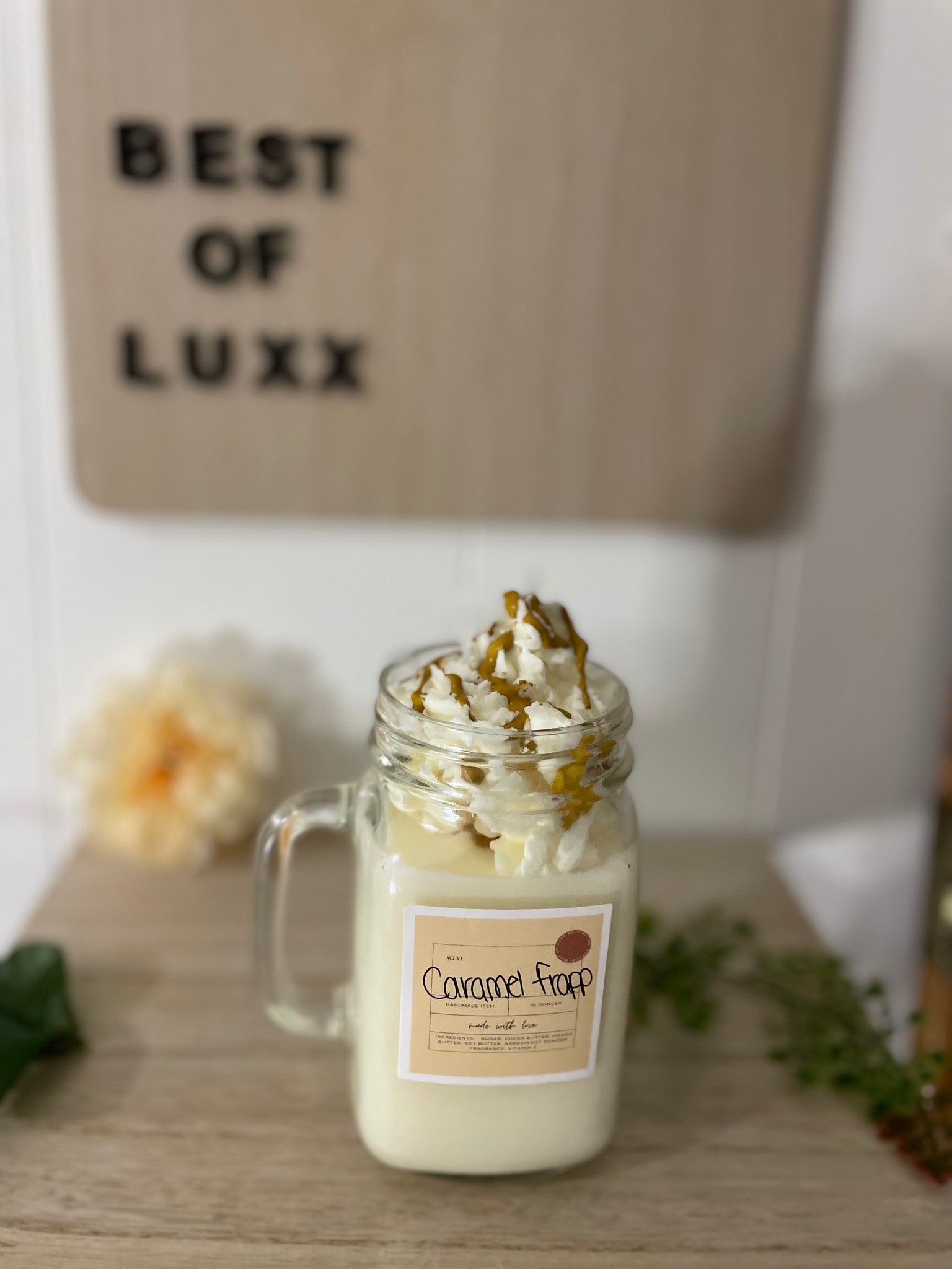 Caramel Frappuccino Candle